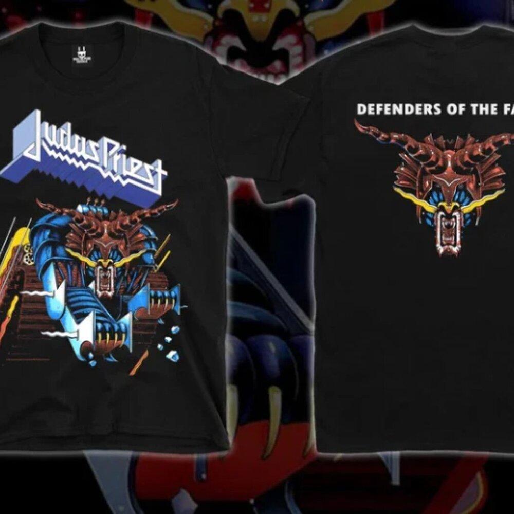 Judas Priest   Defenders Of The Faith Unisex T Shirt 152 2 Sided
